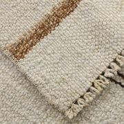 Beige & Brown Classic Turkish Runner Rug, 100x332Cm