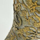 Vase balustre Chine Ancienne, jade et ornements Or, Song