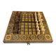 Jeu d’échec et de backgammon, coffret en marqueterie