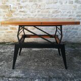 Modular teak coffee table Albert Ducrot