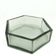 Art deco organiser, crystal, Moser, Czechoslovakia, 1930s