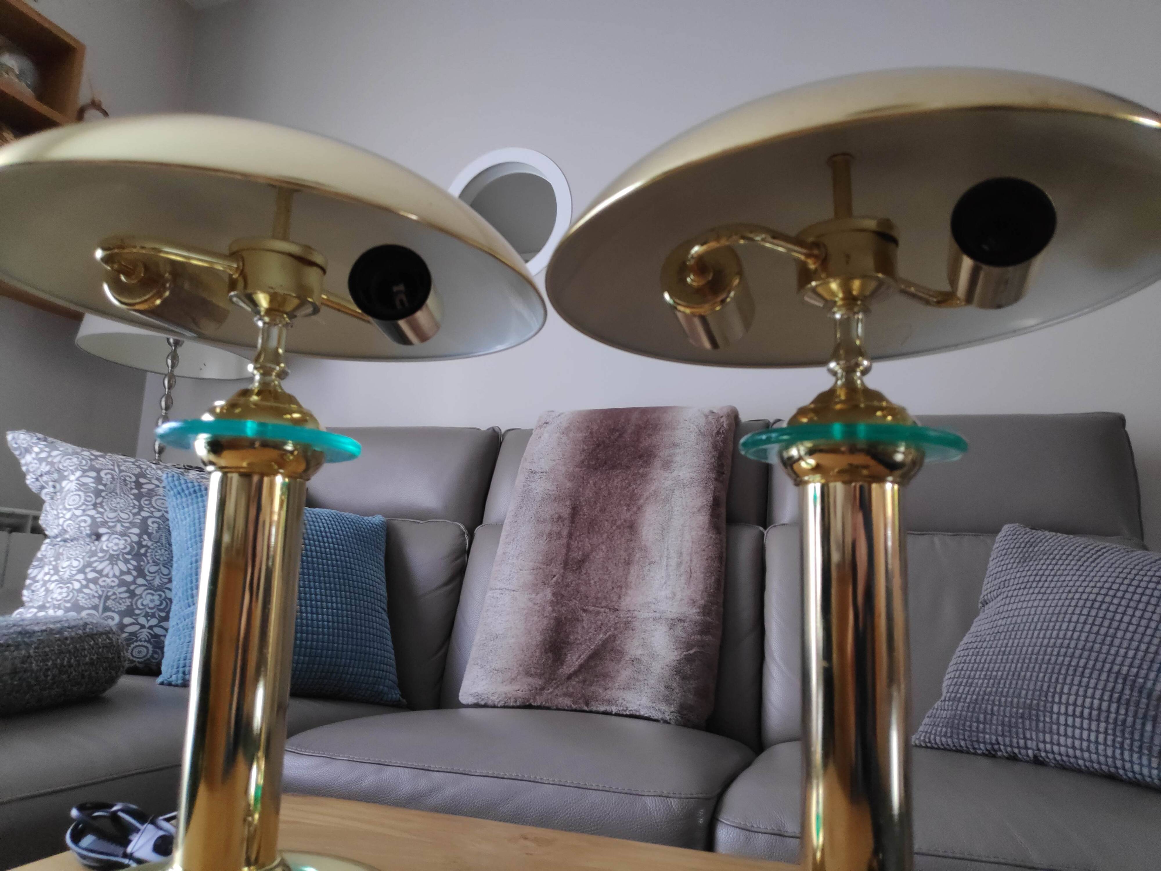 Pair of mushroom lamps model CIMA Lighting Industrial 1970