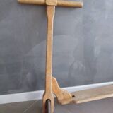 Old wooden scooter