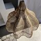 Rattan pendant lamp in the shape of a flower