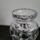 Vase vintage en cristal de Bohème en excellent état