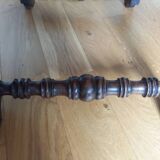 Dagobert curule armchair with chimera heads 19th century