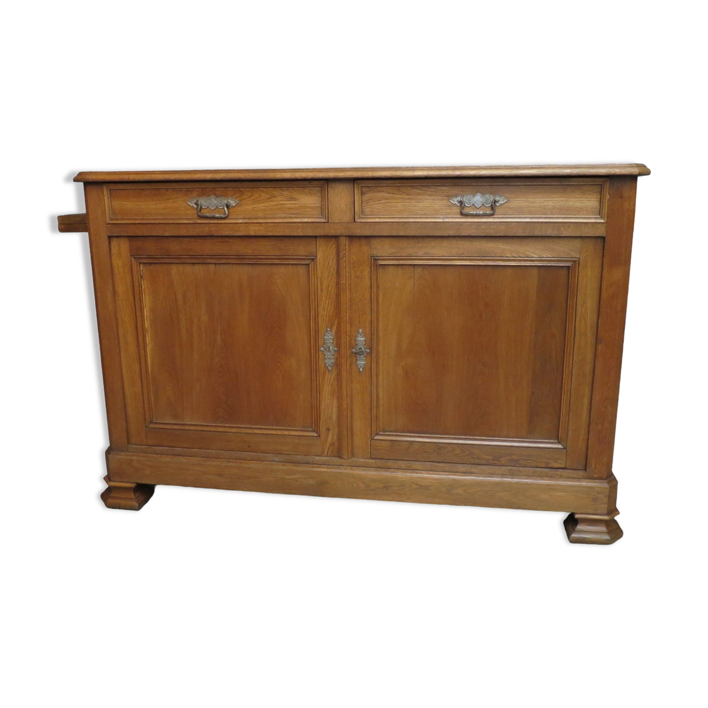 Vintage solid oak buffet
