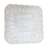 Molded glass ceiling lamp