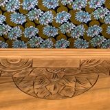 Art Deco chest of drawers Blond walnut 1930