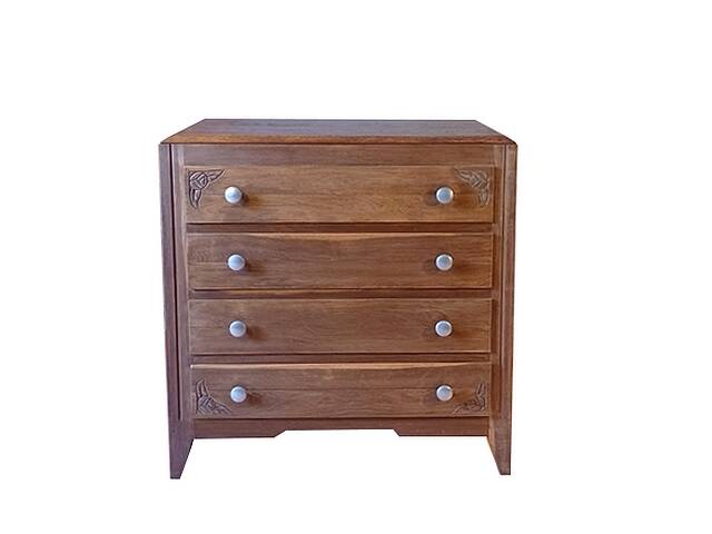 Vintage art deco chest of drawers 1940 - 1950