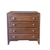 Vintage art deco chest of drawers 1940 - 1950