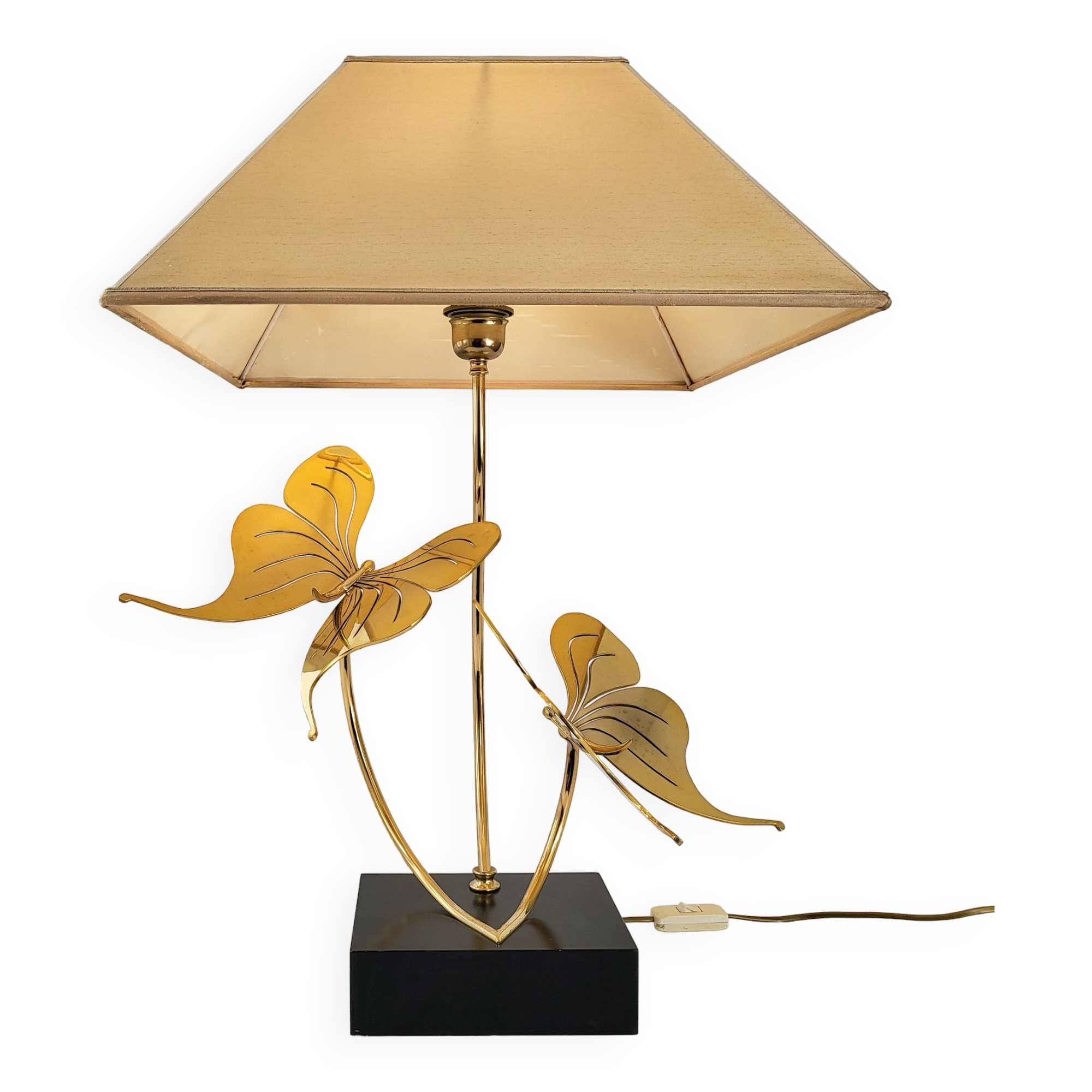 Vintage butterfly lamp 1970