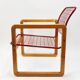 Postmodern Wire Lounge Chair Sälen, Knut & Marianne Hagberg, Ikea, 1982