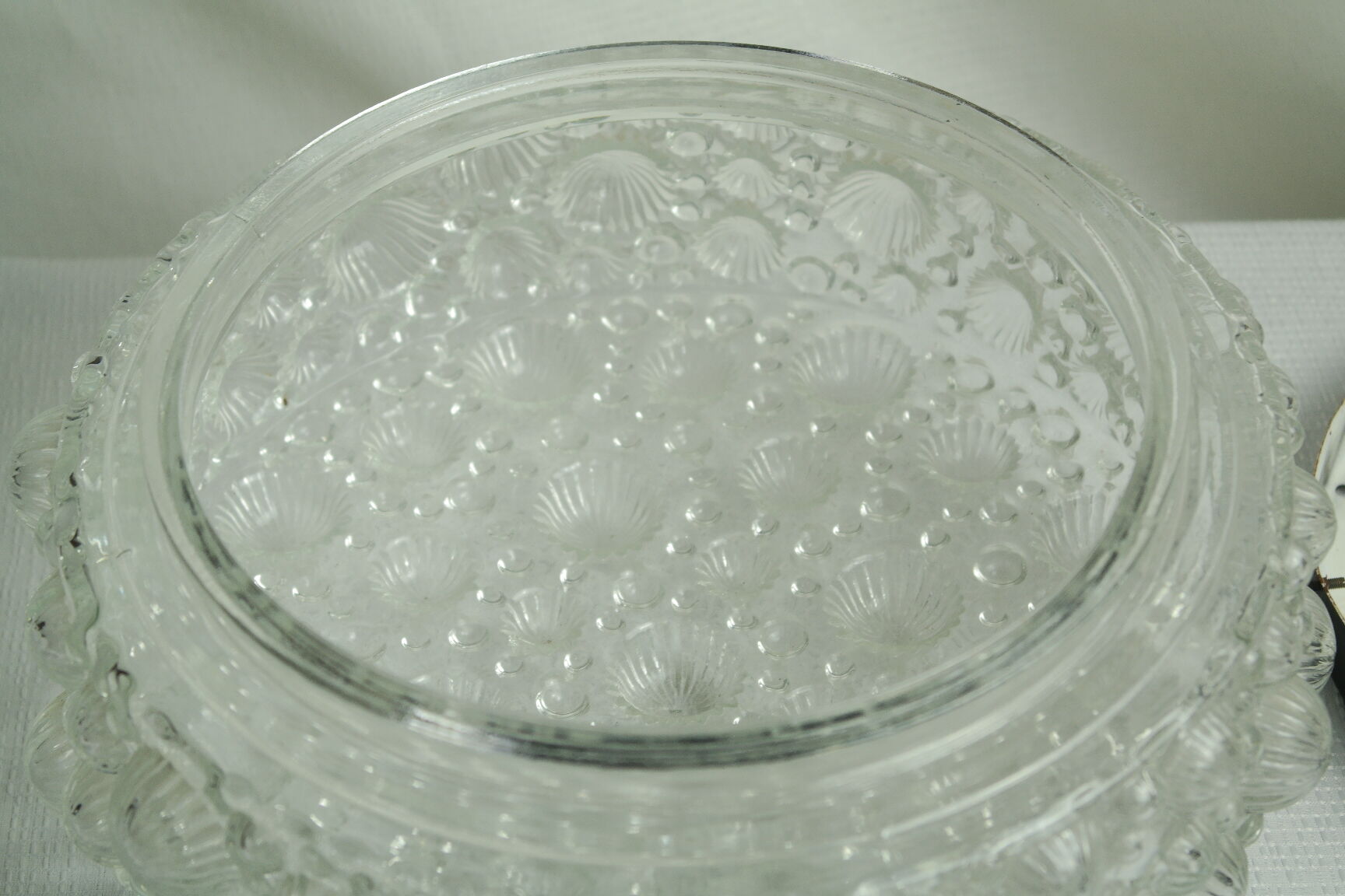 Round wall lamp by Helena Tynell vintage 70s