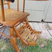 Ancienne chaise haute pour enfant Luterma