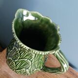 Cabbage pitcher in slip