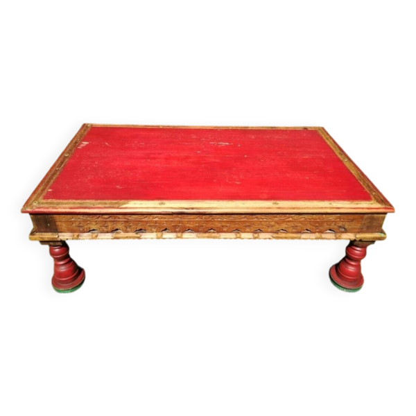 Table basse indienne asiatique