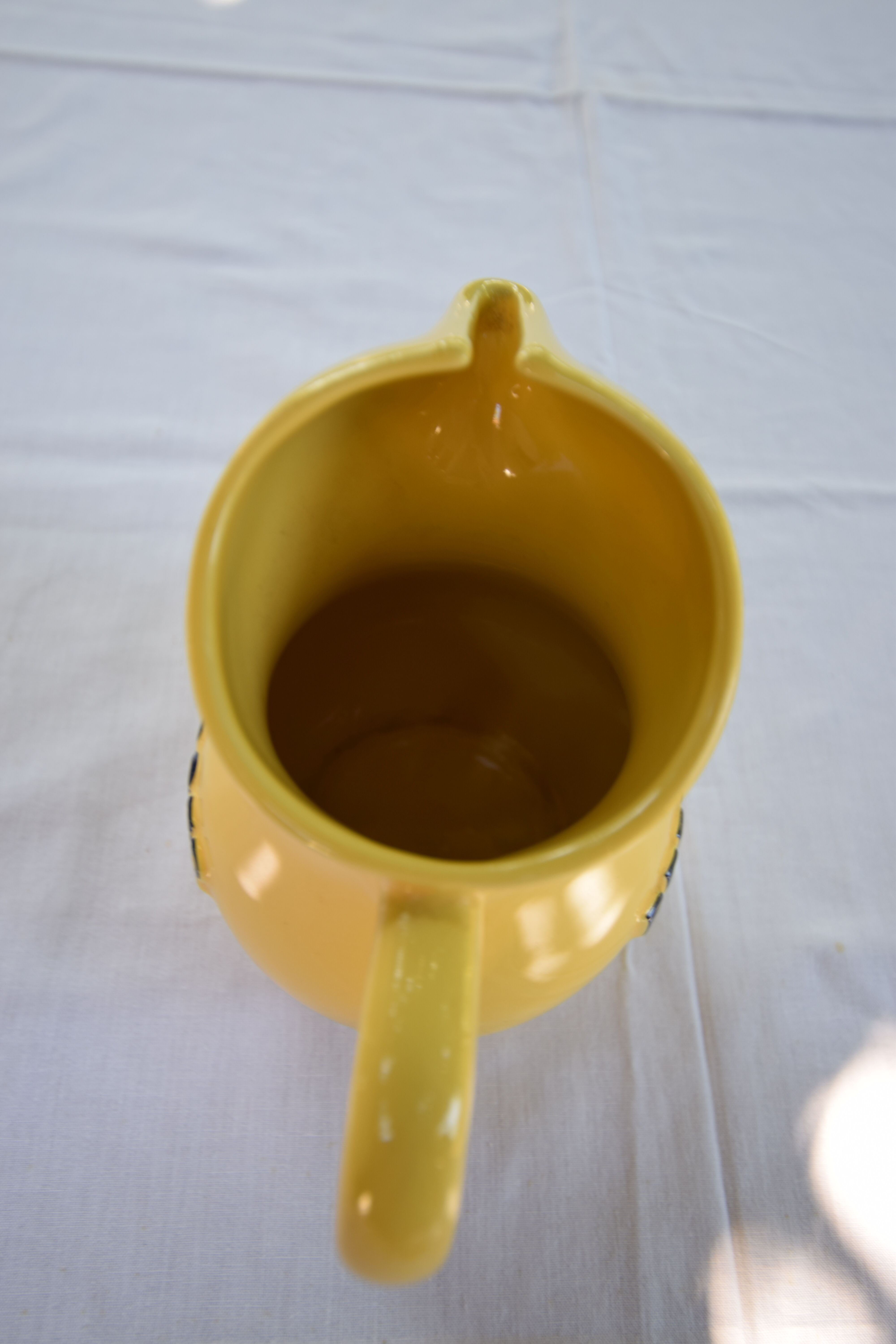 Vintage ceramic shepherd pitcher