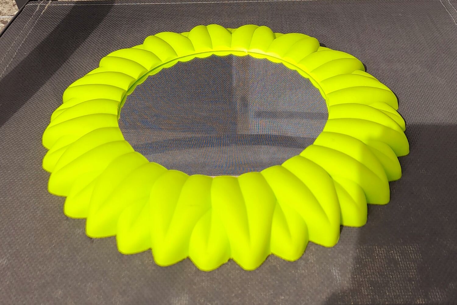 Plastic sun mirror 70s