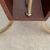 Magazine racks with claw feet by Maison Jansen
