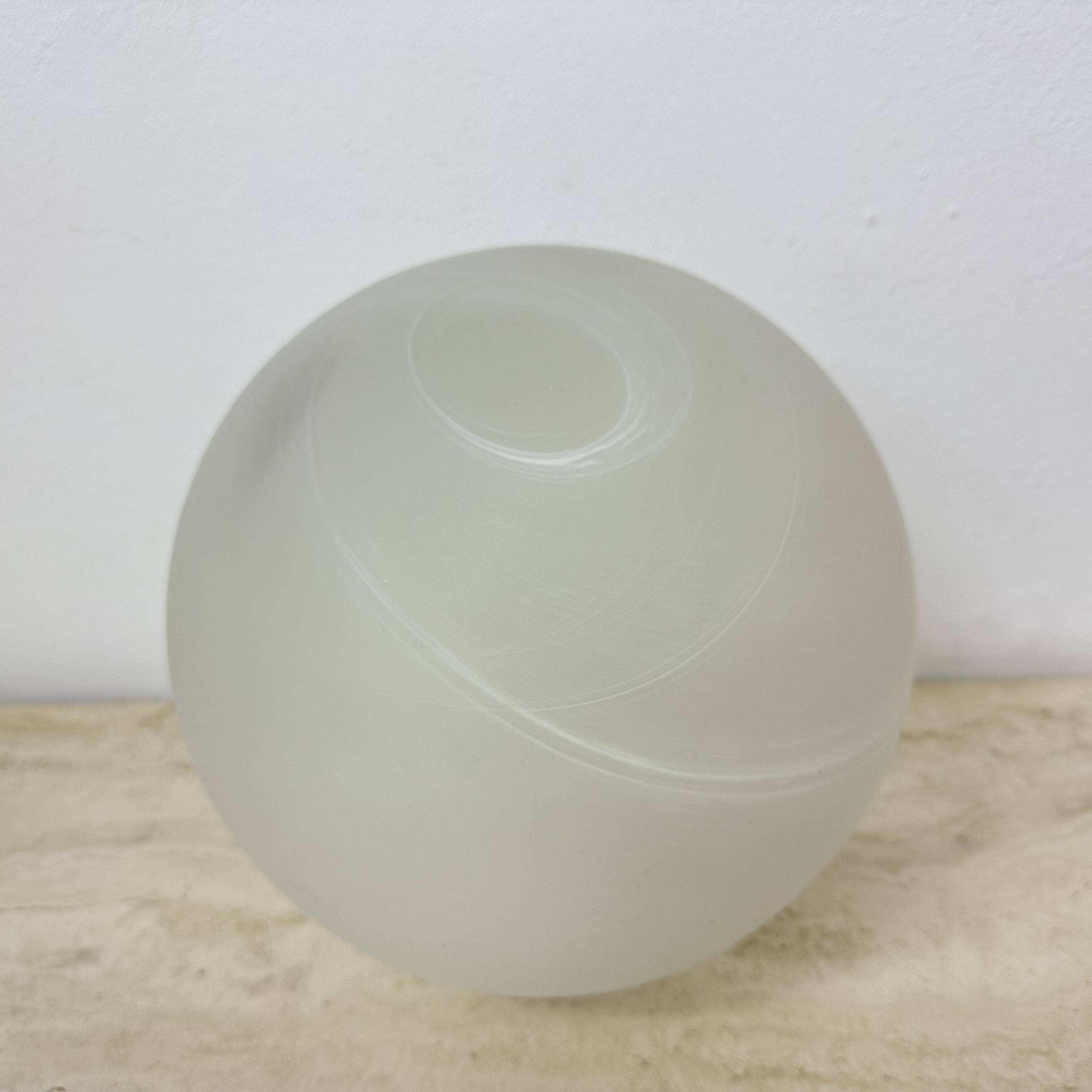 Vintage Wofi leuchten glass table lamp Mars