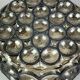 60s 70s ceiling lamp Glashütte Limburg Germany Plafoniere glass & metal