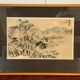 Tableau Paysage lacustre Chine XX siècle
