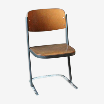 Chaise d’école enfant vintage ‘Karl Northheler’
