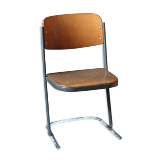 Chaise d’école enfant vintage ‘Karl Northheler’