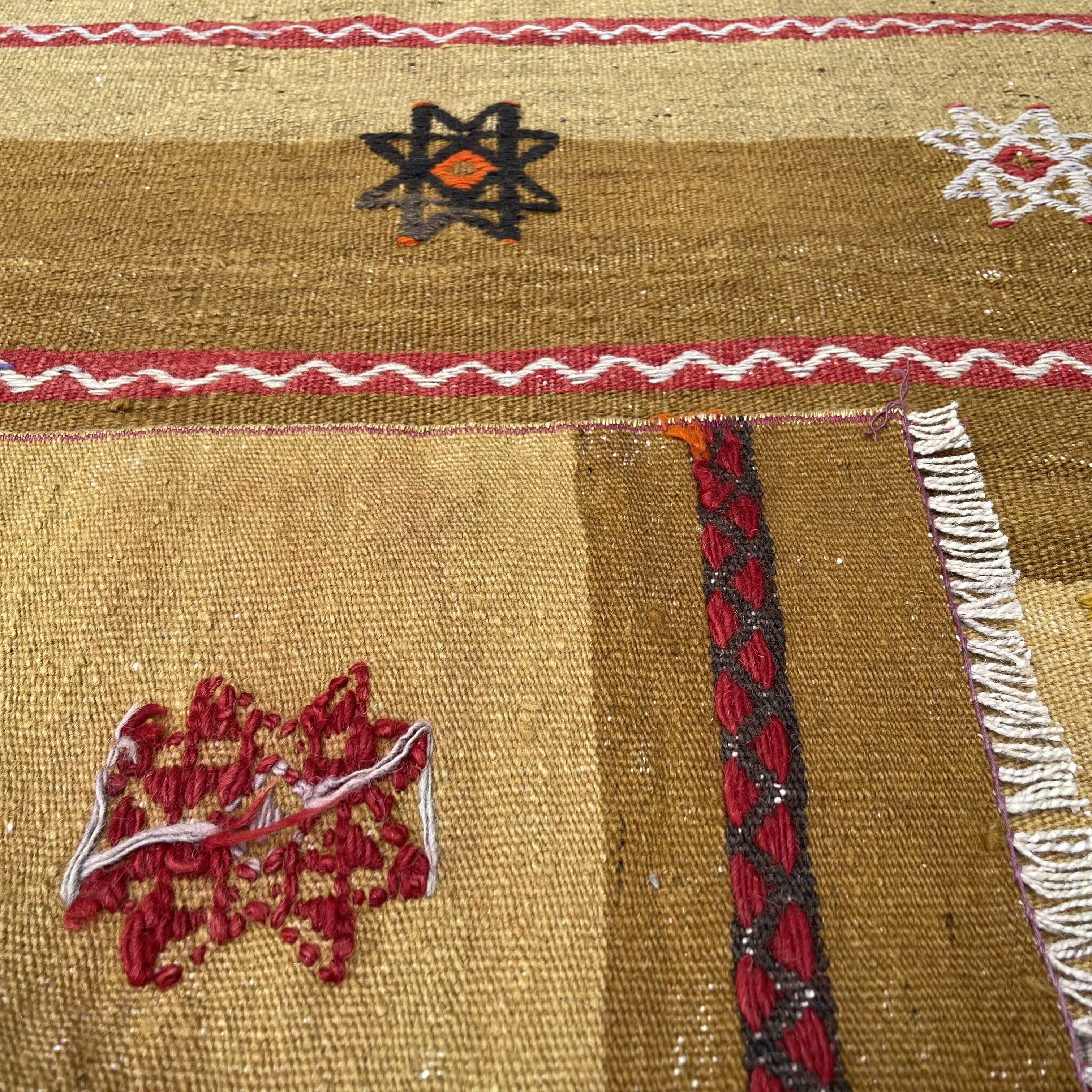 Tapis kilim turc vintage, 114 x 82 cm
