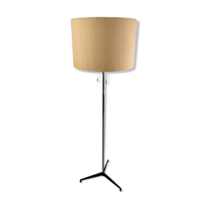 Lampadaire chromé de