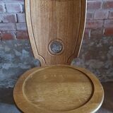 set of two brutalist chairs