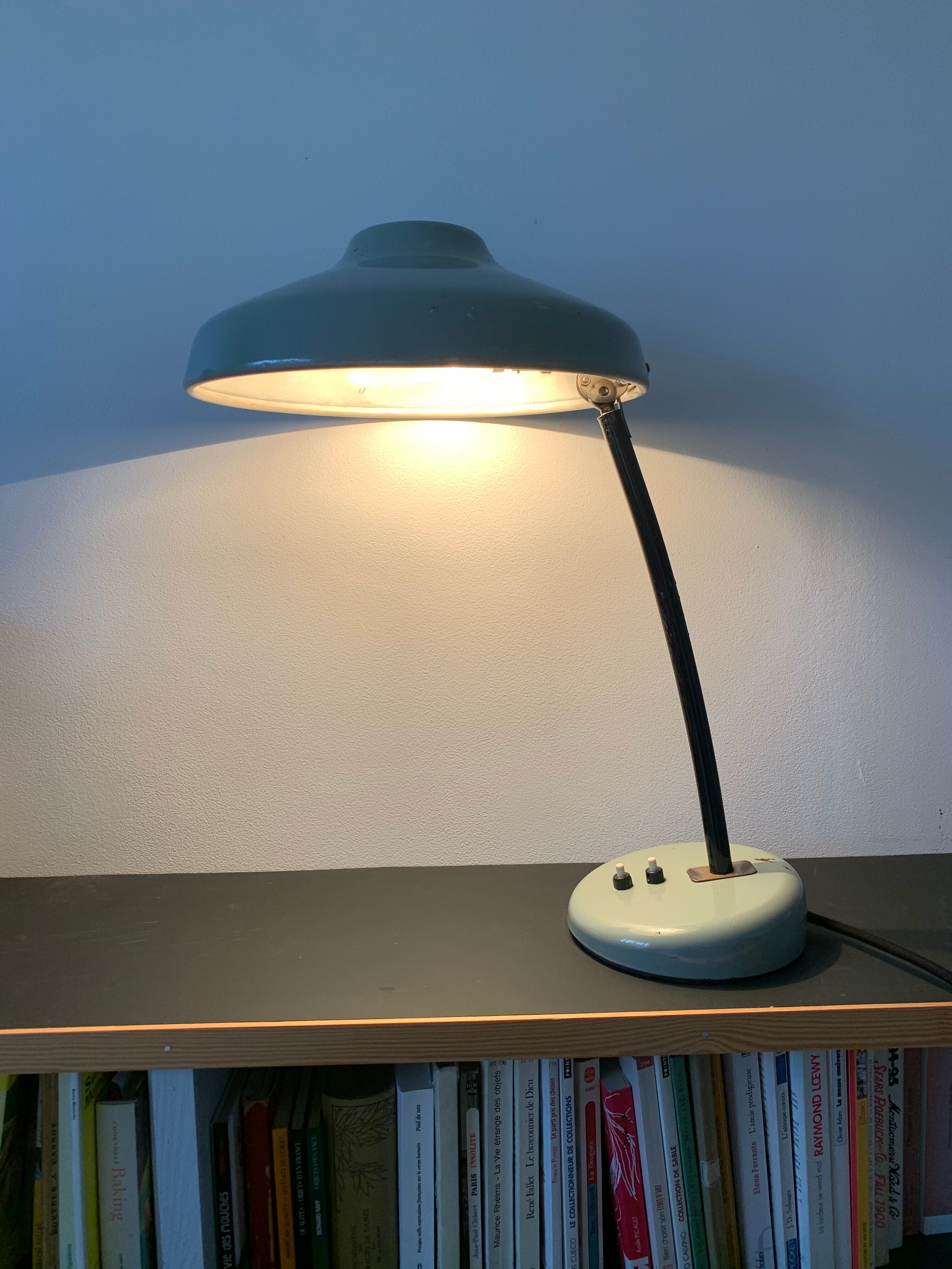 Antique desk lamp