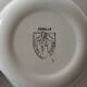 Salins dessert plates and platter, Cerilly model