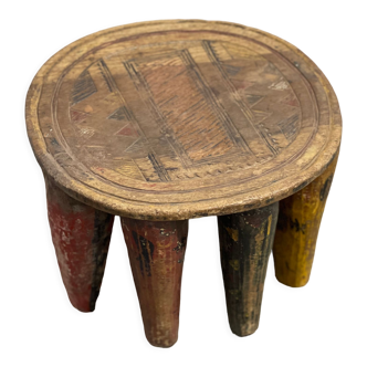 African wooden stool Zindi