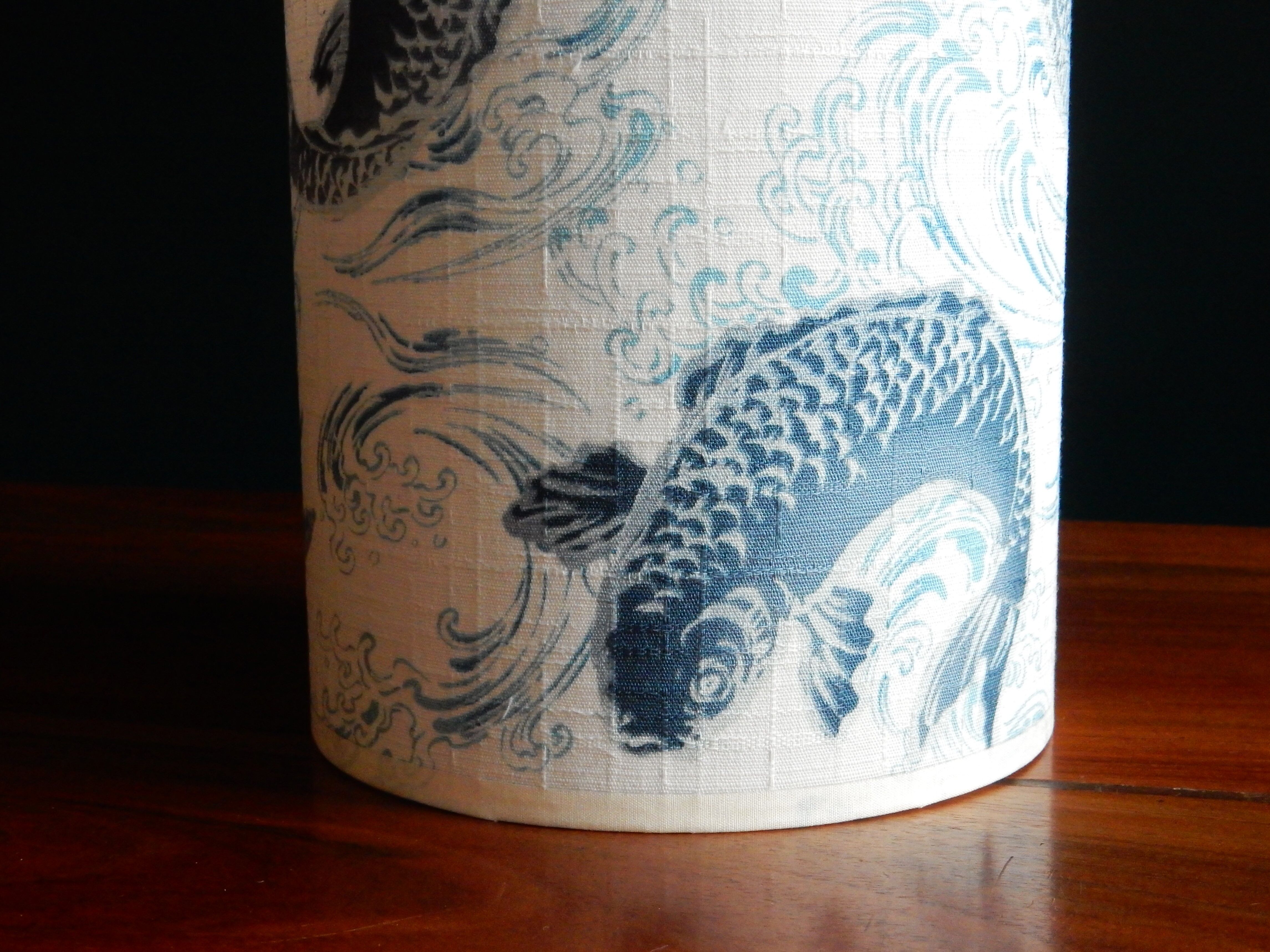 Japanese fabric lampshade kyngyo