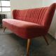 Vintage cocktail bench