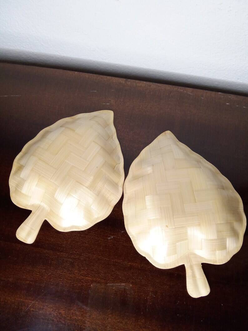 Vintage bamboo cups