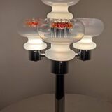 Lámpara de mesa de cristal " Mazzega". Italia, 1970s.