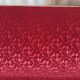 Canapé banquette époque Restaurarion velours rouge
