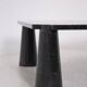 Black Marble Eros Coffee Table by Angelo Mangiarotti for Skipper, 1990s