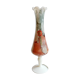 Opaline vase Florentine Stelvia marbled pink