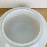 Round opaline wall lamp by RZB Leuchten, vintage