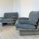 Fauteuil Grand Post Moderne des années 1980