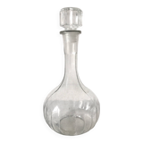 Carafe ronde en verre, à décanter ou à whisky