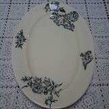 Ancient oval dish