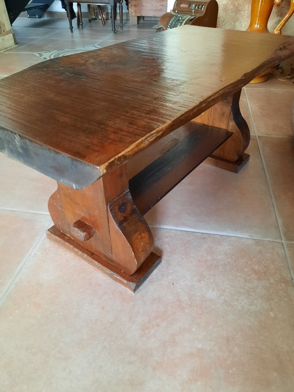 Brutalist coffee table