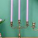 Paire de chandeliers vintage