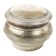 Eclectic bonbonniere, silver-plated brass, Belgium, 19th century