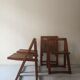 Set de 4 chaises pliantes par Aldo Jacober pour Alberti Bazzani, 1970